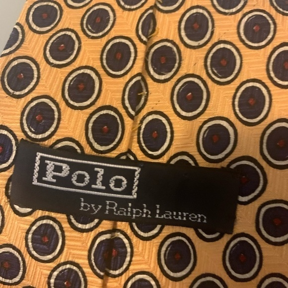 Polo by Ralph Lauren silk tie, handmade - Picture 2 of 9